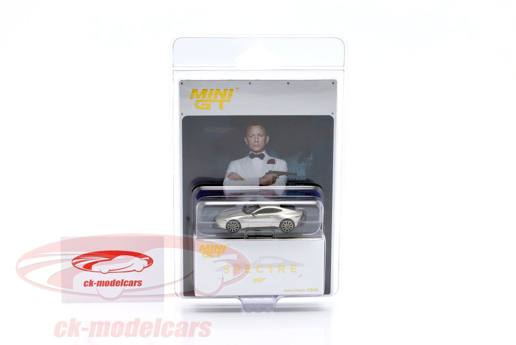 Aston Martin DB10 James Bond - Spectre (2015) silber 1:64 TrueScale