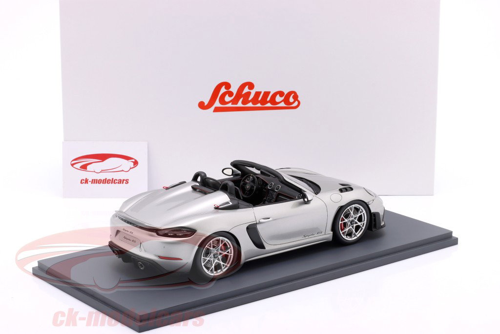 Porsche Spyder RS Année de construction 2023 GT argent 1:18 Schuco