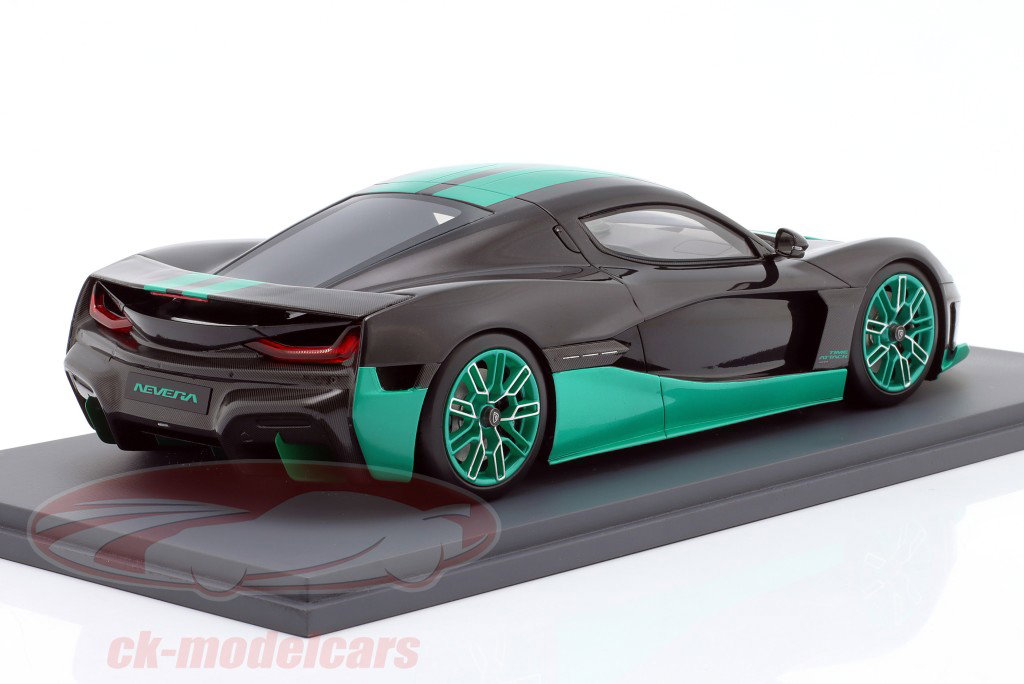 Rimac Nevera Time Attack Año de construcción 2023 negro 1:18 Schuco