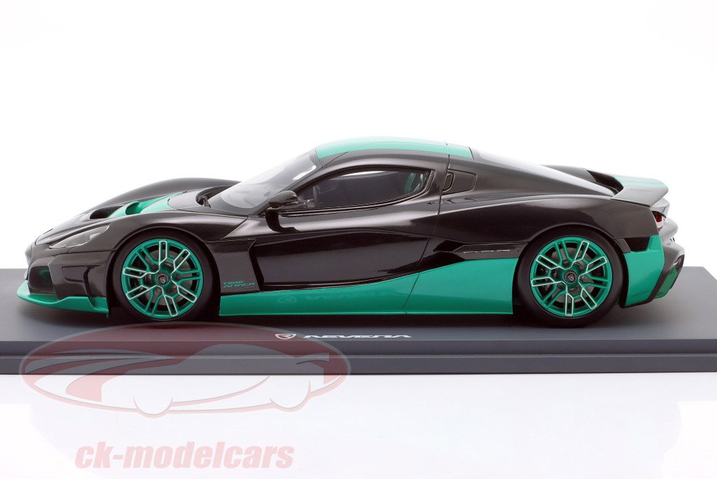 Rimac Nevera Time Attack Année de construction 2023 noir 1:18 Schuco