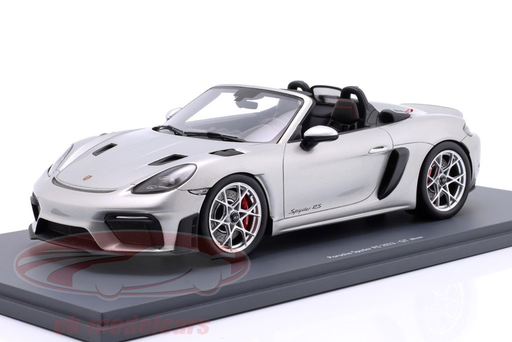 Porsche Spyder RS Année de construction 2023 GT argent 1:18 Schuco