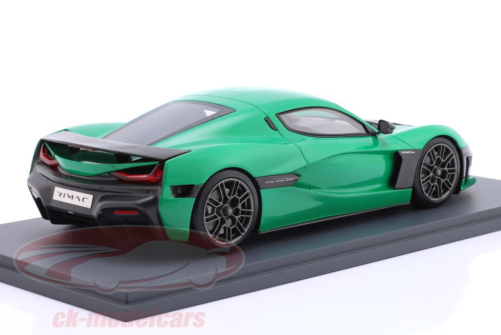 Rimac Nevera Année de construction 2022 vert 1:18 Schuco