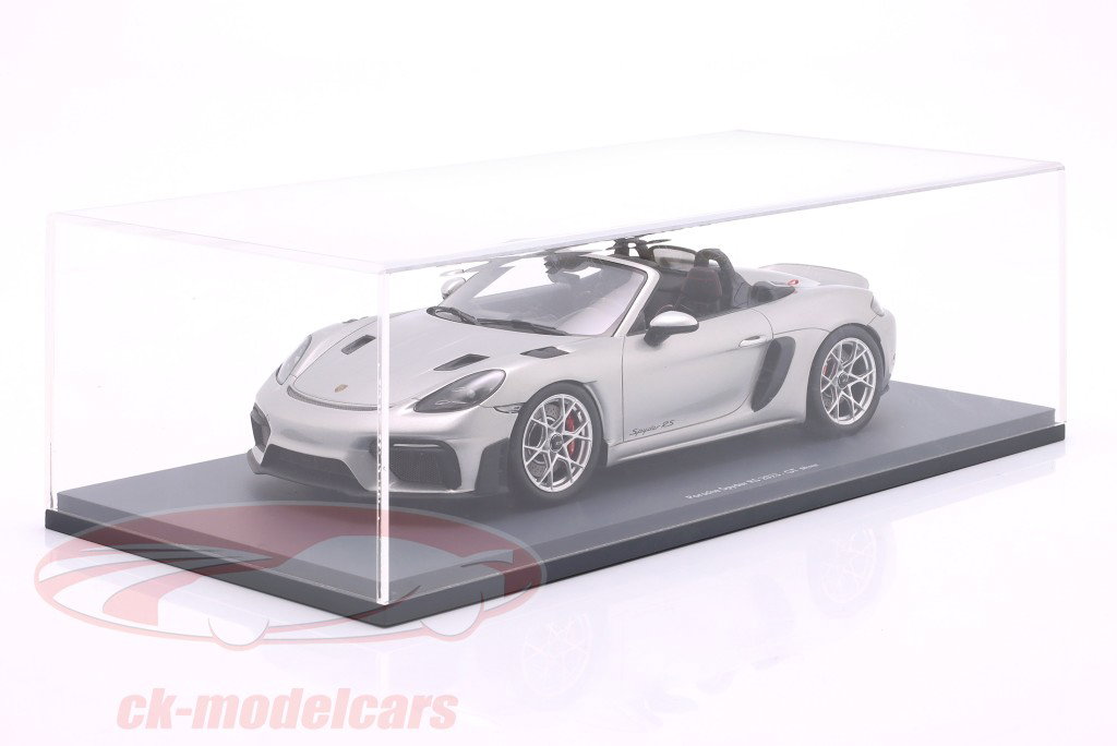 Porsche Spyder RS Année de construction 2023 GT argent 1:18 Schuco