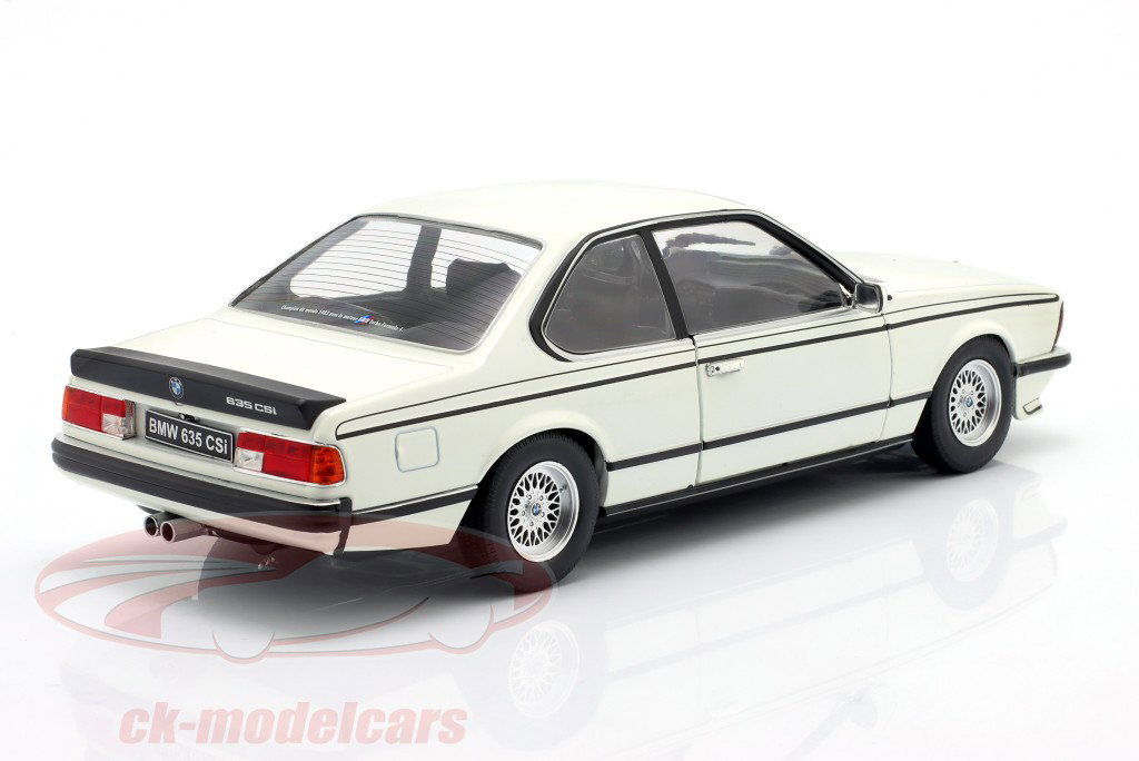 BMW 635 CSi Année de construction 1984 blanc 1:18 Solido