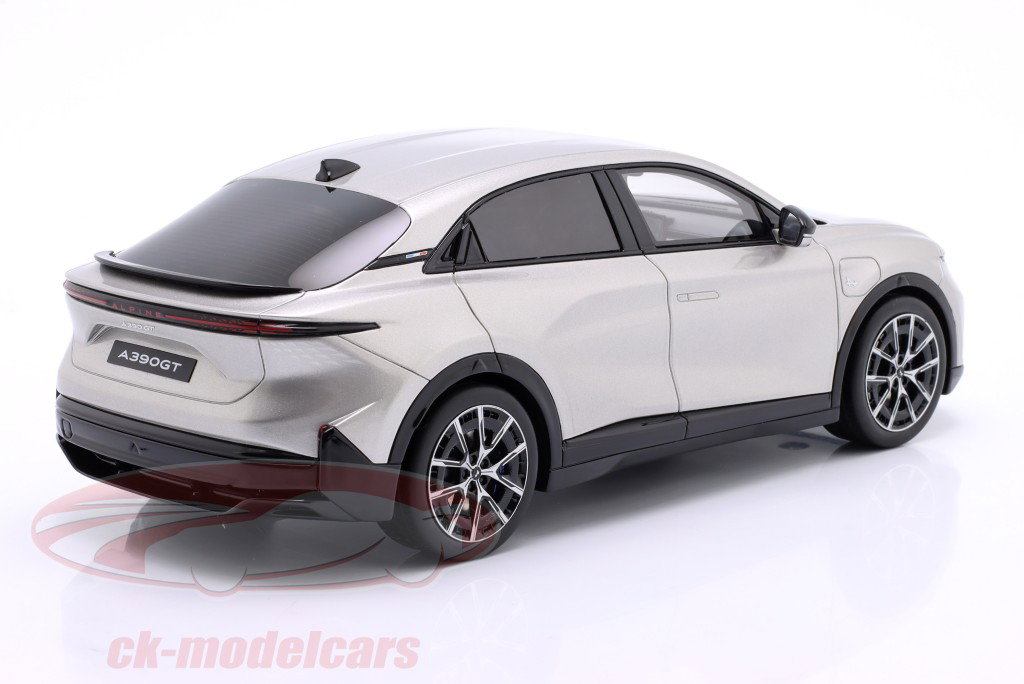 Alpine A390 GT Argent Mercure Год постройки 2025 серый металлический 1:18 OttOmobile