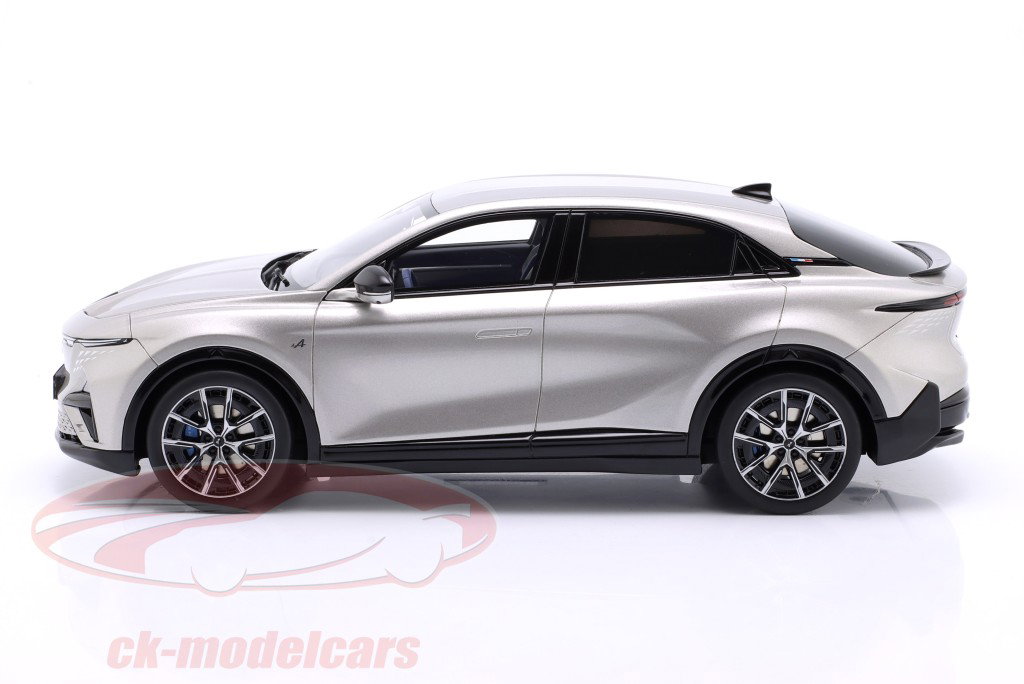 Alpine A390 GT Argent Mercure Год постройки 2025 серый металлический 1:18 OttOmobile