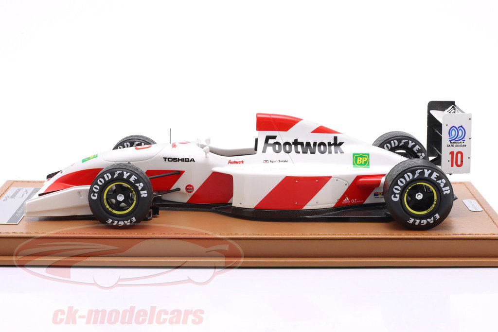 Michele Alboreto Footwork FA13 #9 5th Spanien GP formel 1 1992 1:18 Tecnomodel