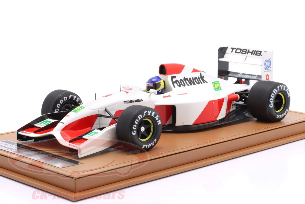 Michele Alboreto Footwork FA13 #9 Монако GP формула 1 1992 1:18 Tecnomodel