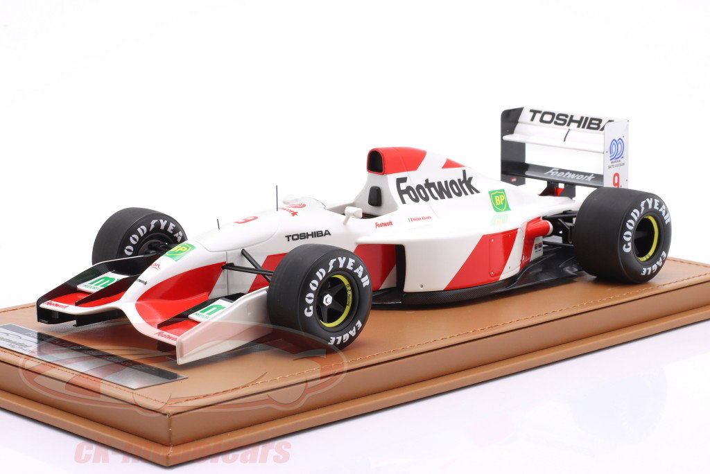 Michele Alboreto Footwork FA13 #9 Monaco GP fórmula 1 1992 1:18 Tecnomodel