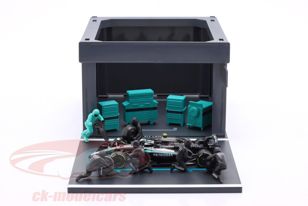 Pit Stop Diorama Kimi Antonelli #12 式 1 2025 1:43 Bburago
