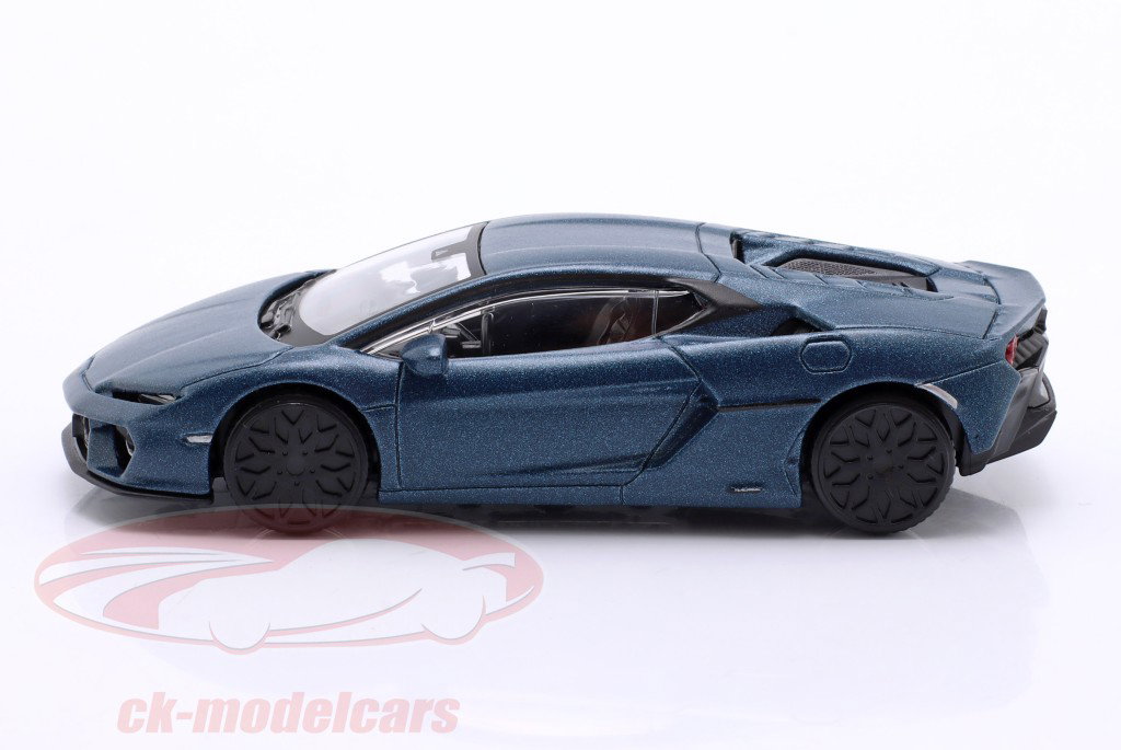 Lamborghini Temerario Année de construction 2024 bleu 1:43 Bburago