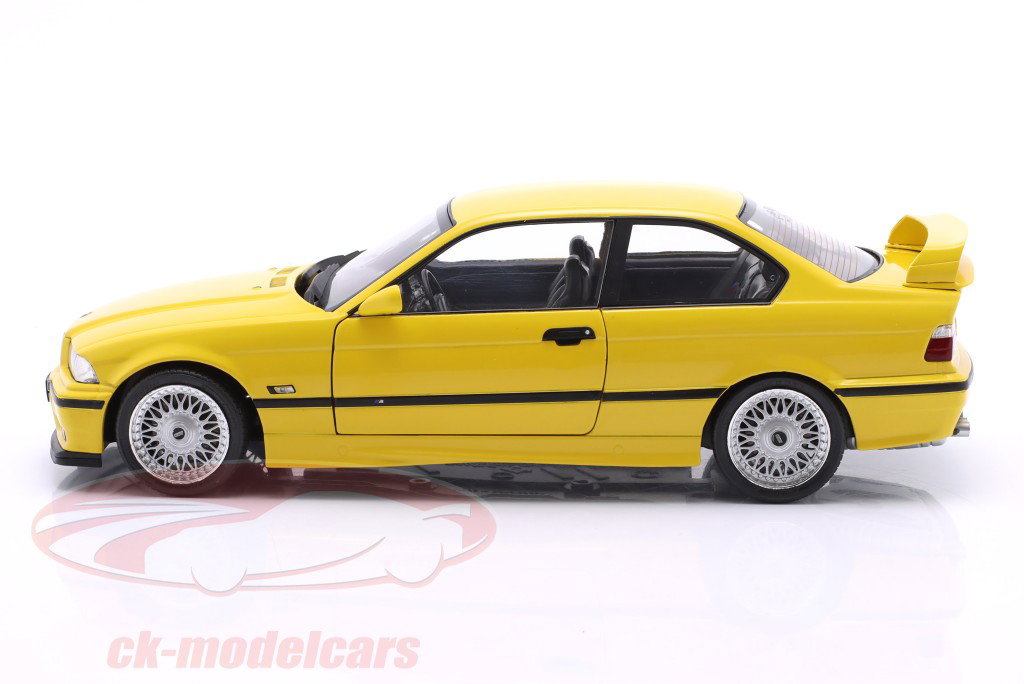 BMW M3 (E36) Coupe Année de construction 1991 jaune 1:18 Solido