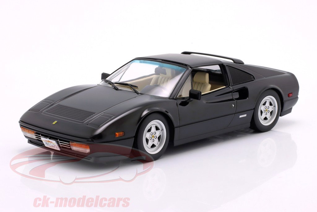Ferrari 328 GTS US version Miami Vice 1985 black 1:18 KK-Scale