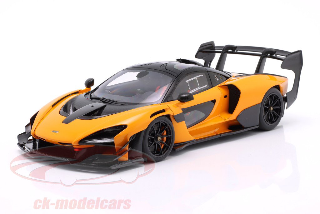 McLaren Senna GTR Année de construction 2019 orange 1:18 AUTOart