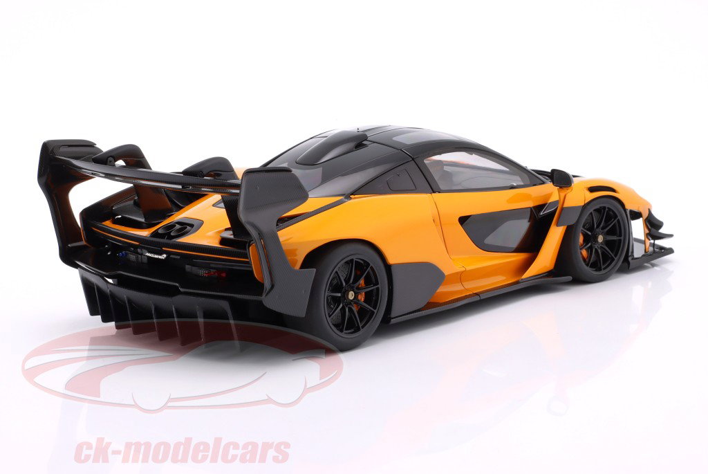 McLaren Senna GTR Année de construction 2019 orange 1:18 AUTOart