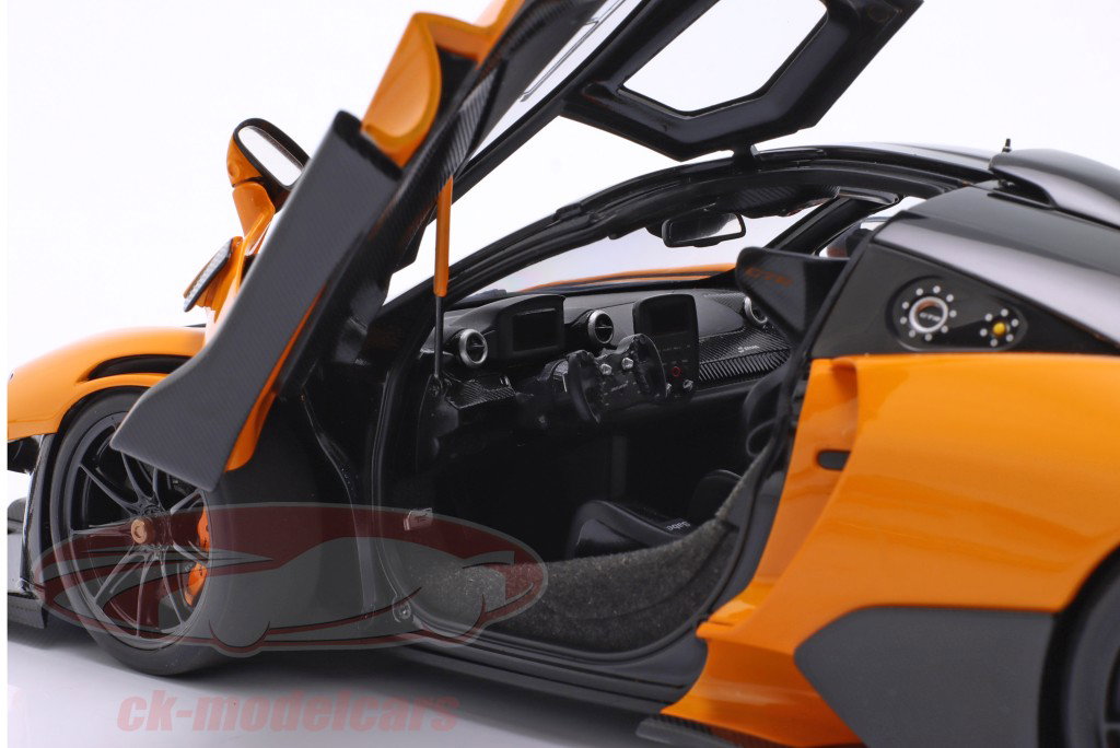 McLaren Senna GTR Année de construction 2019 orange 1:18 AUTOart
