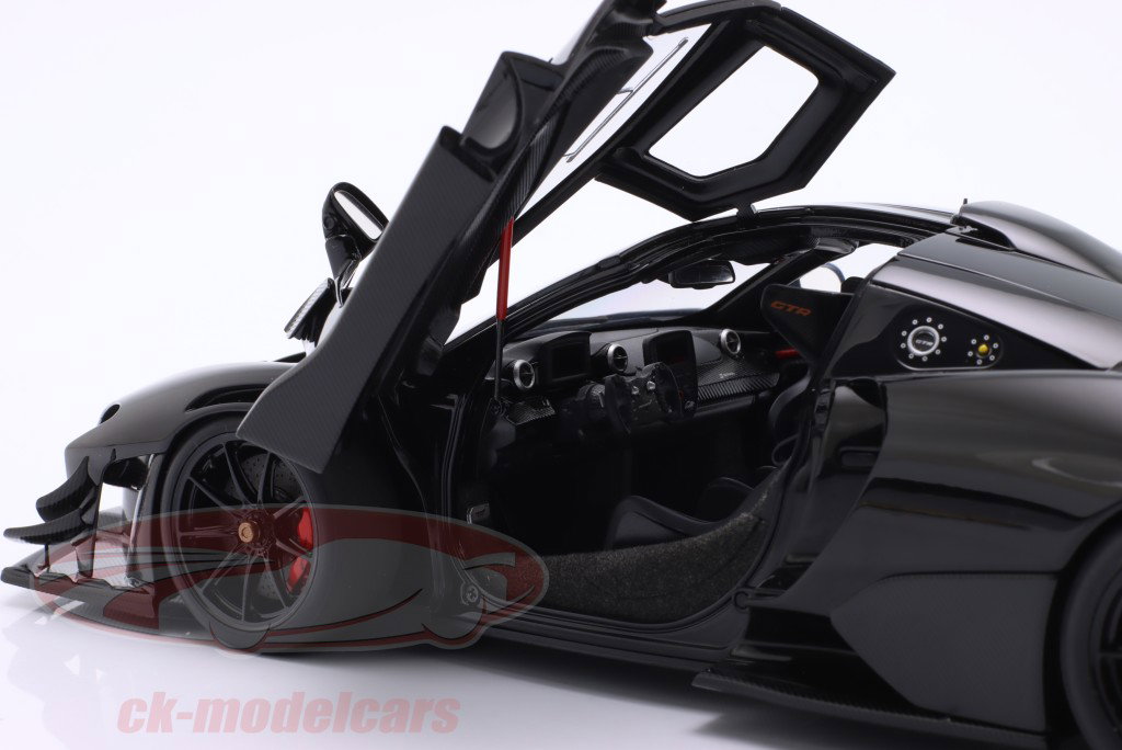 McLaren Senna GTR Année de construction 2019 noir onyx 1:18 AUTOart