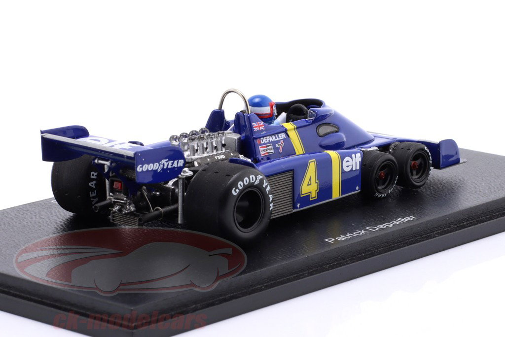 Patrick Depailler Tyrrell P34 #4 2º Suécia GP fórmula 1 1976 1:43 Spark