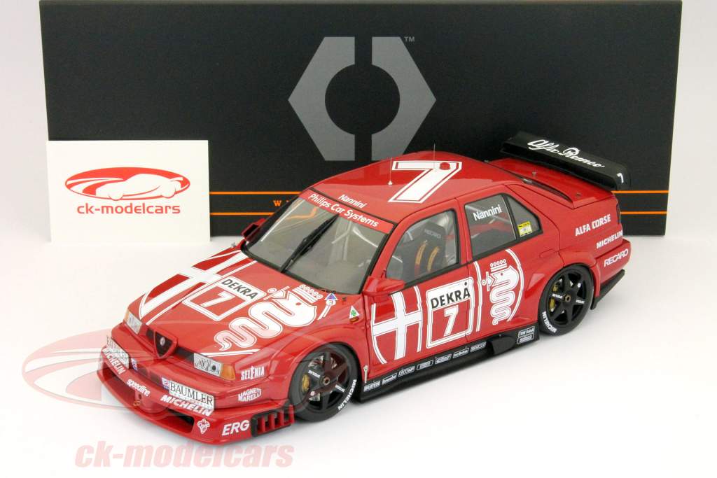 HPI 1:18 A. Nannini Alfa Romeo 155 V6 TI #7 Alfa Corse DTM