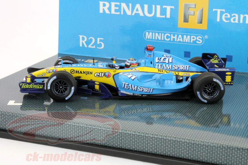 Minichamps 1:43 Fernando Alonso Renault R25 World Champion