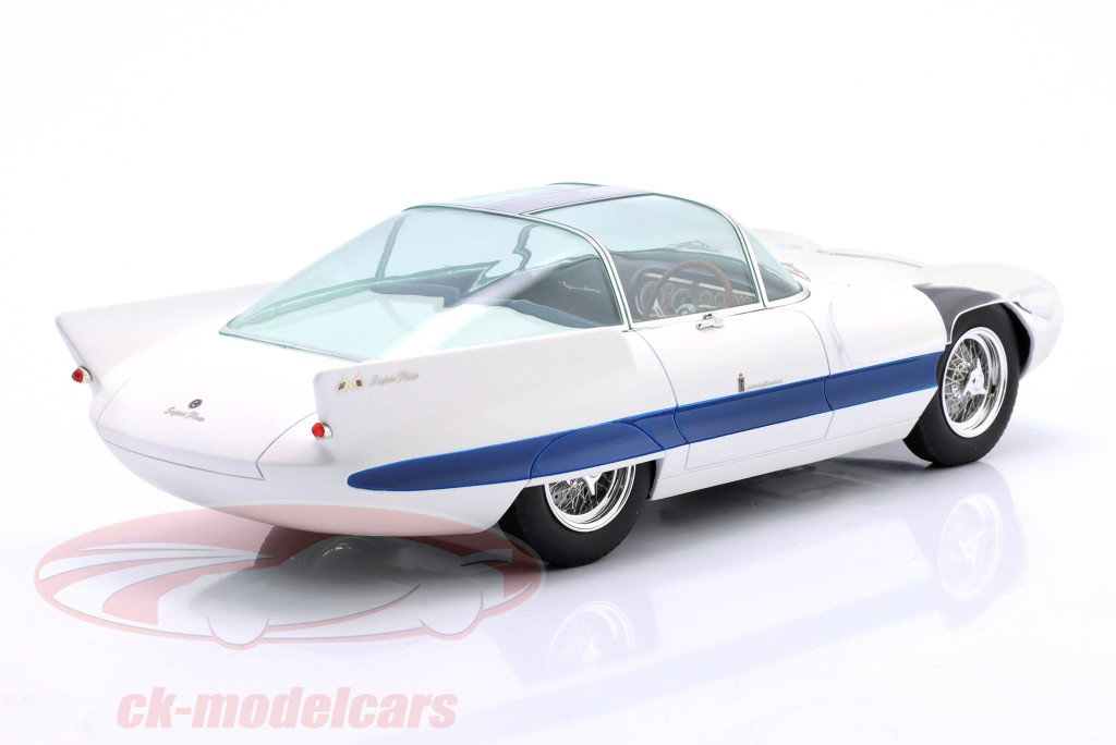 Alfa Romeo 6C 3000 Superflow I Pininfarina 1956 wit 1:18 MAXIMA