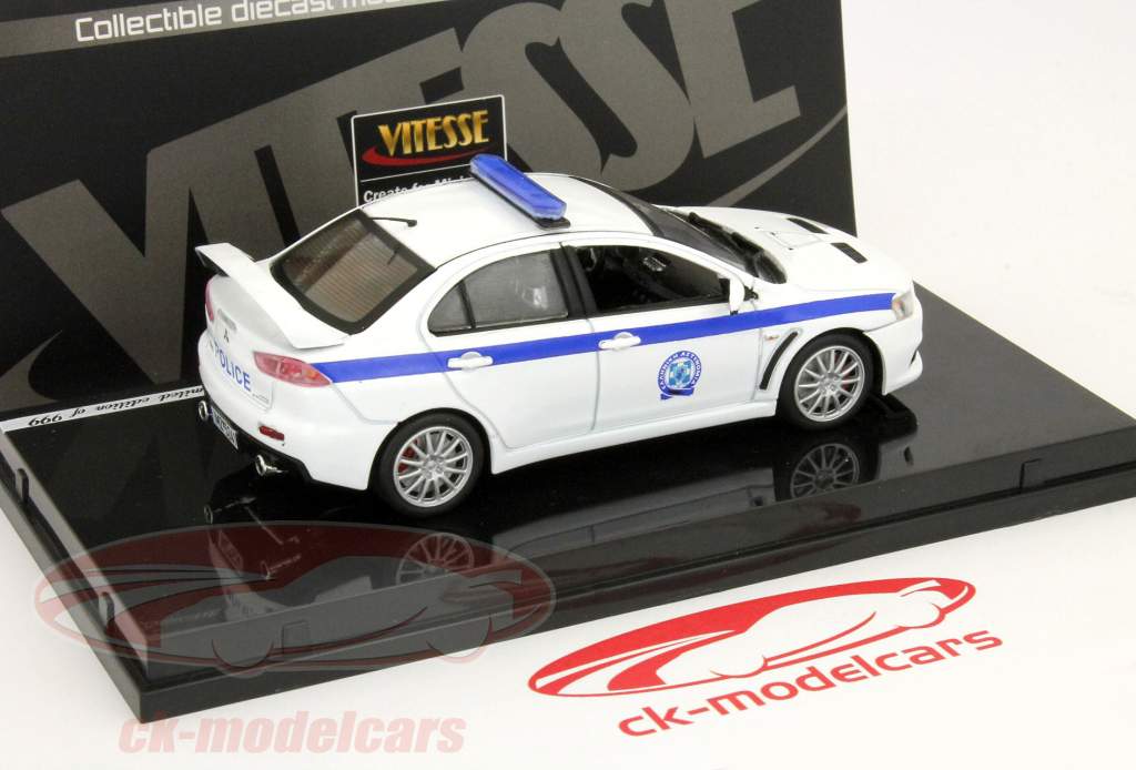 Mitsubishi Lancer Evolution X Polizei Griechenland 1:43  Vitesse