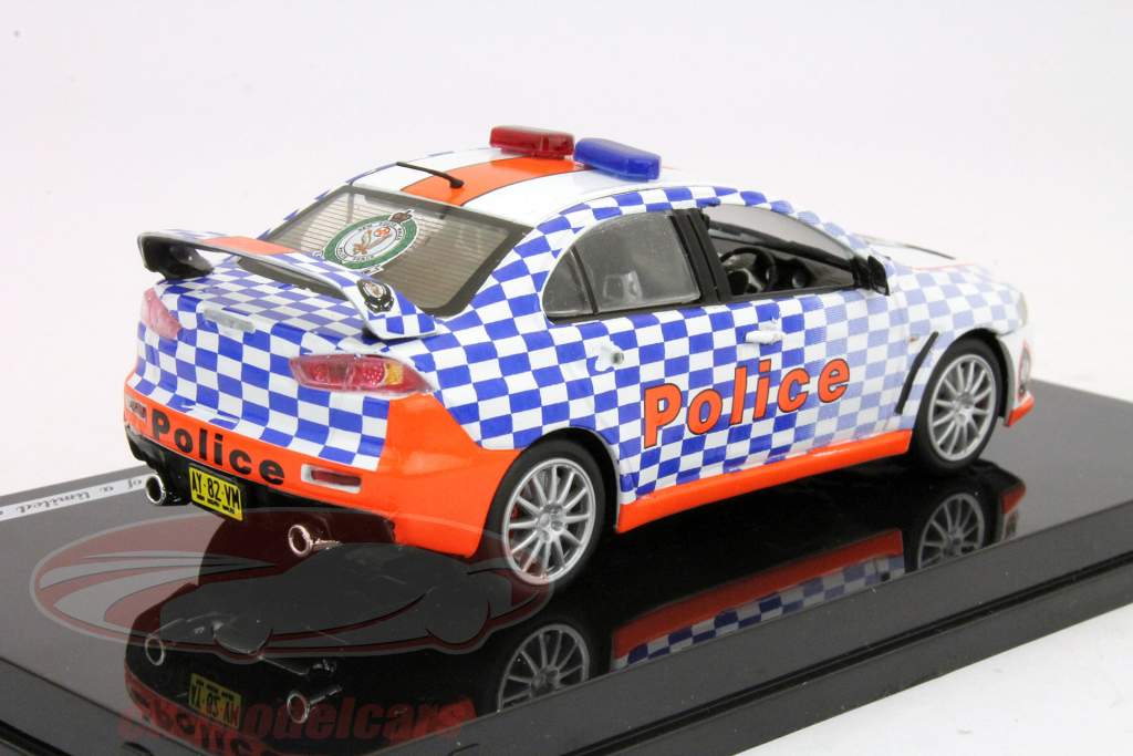 Mitsubishi Lancer Evolution Polícia Austrália 1:43 Vitesse