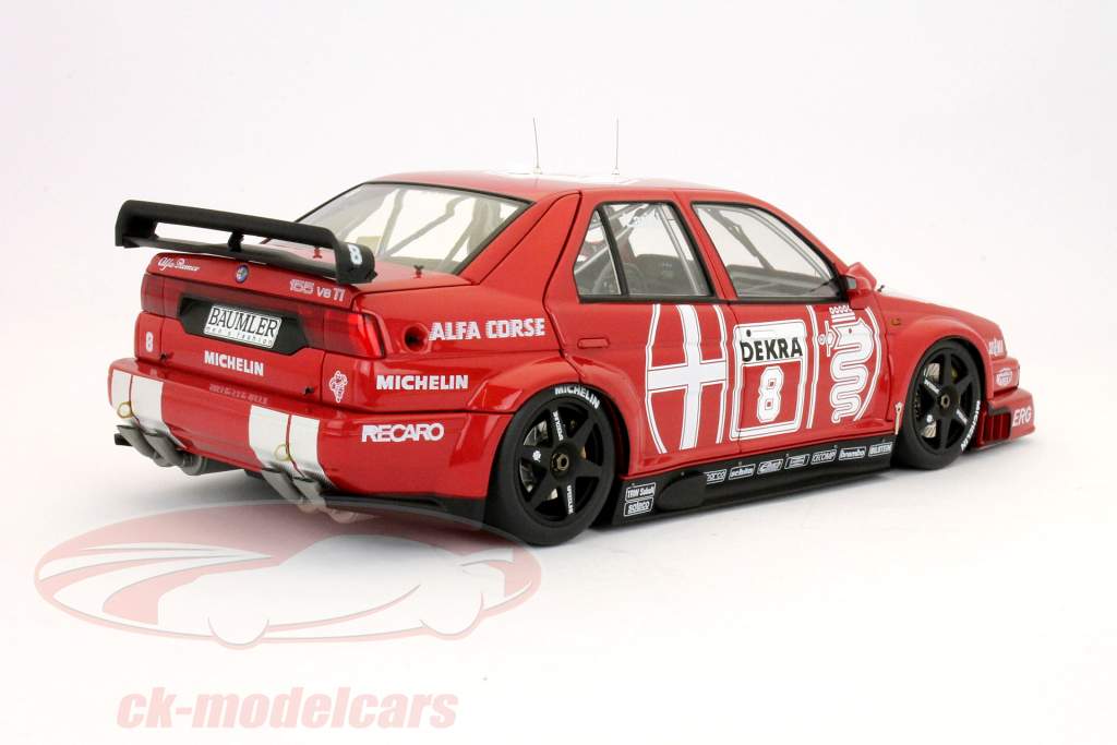 HPI 1:18 N. Lariniアルファロメオ155 V6 TI DTMチャンピオン＃8