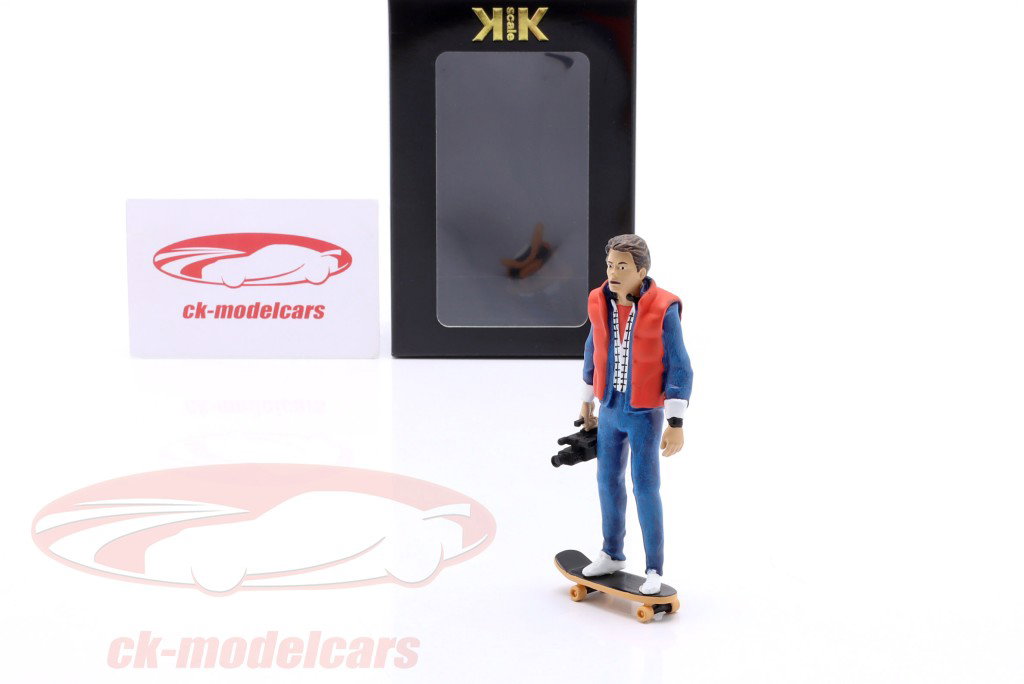 chiffre Marty avec skateboard 1:18 Échelle KK