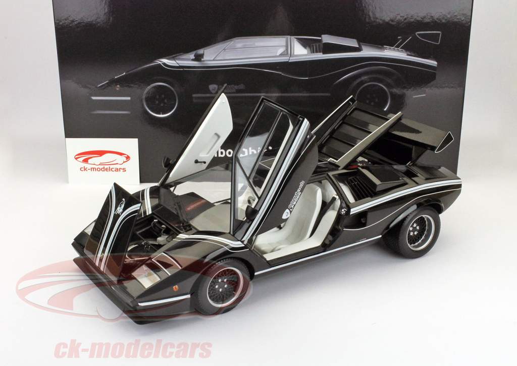 Lamborghini Countach year 1982 black 1:12 Kyosho