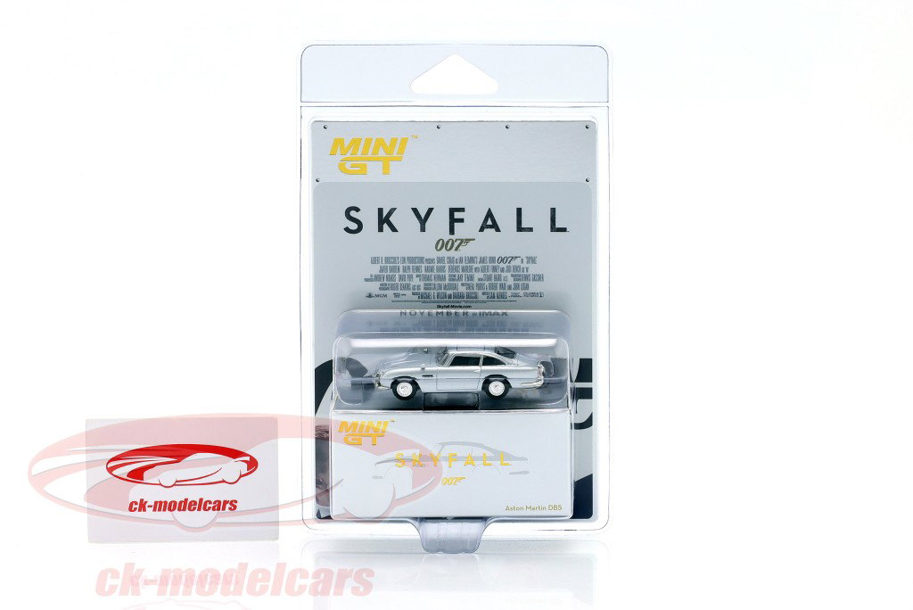 Aston Martin DB5 James Bond - Skyfall (2012) argento 1:64 TrueScale