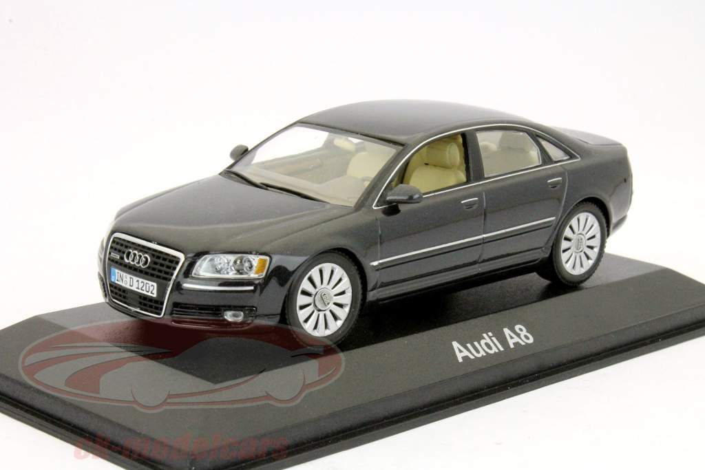 Audi A8 Facelift år 2005 blå 1:43 Minichamps