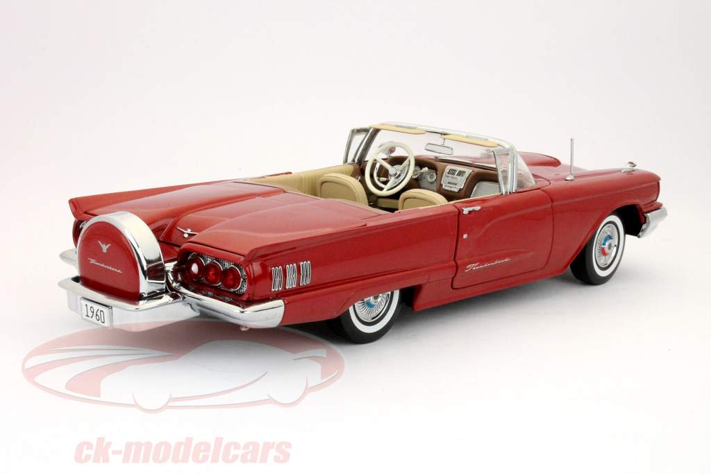Ford Thunderbird Open Cabriolet Bj. 1960 rot / red 1:18 SunStar