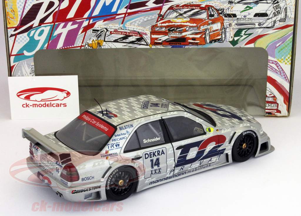 Bernd Schneider Mercedes C-Class V6 #14 DTM 1995 D2 AMG 1:18 Minichamps