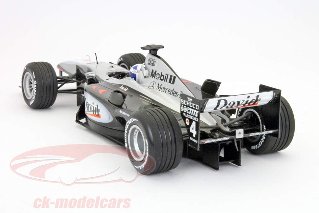 D. Coulthard McLaren MP4-16 Formula 1 2001 1:18 Minichamps