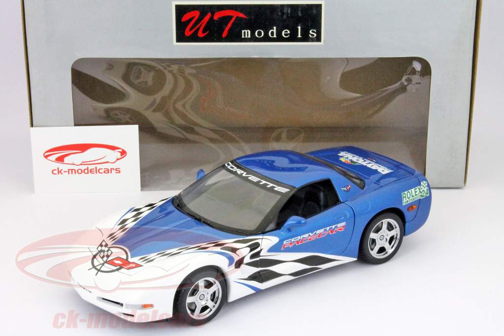 雪佛兰Corvette汽车佩斯劳力士代托纳1999蓝色1点18分UT模型