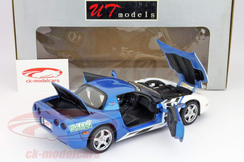 雪佛兰Corvette汽车佩斯劳力士代托纳1999蓝色1点18分UT模型