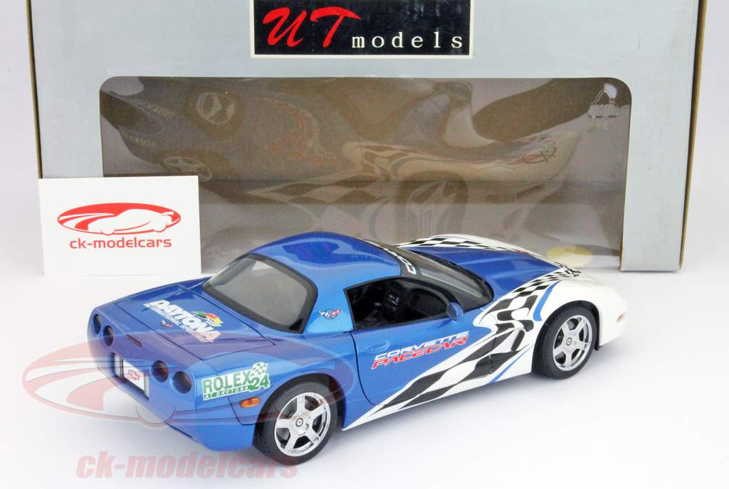 雪佛兰Corvette汽车佩斯劳力士代托纳1999蓝色1点18分UT模型