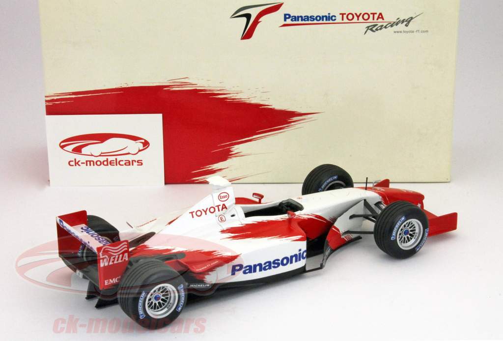 【ミニチャンプス　TOYOTA TF102 2002年　1/18】 Minichamps 1:18 Panasonic Toyota TF102 Promotional Showcar