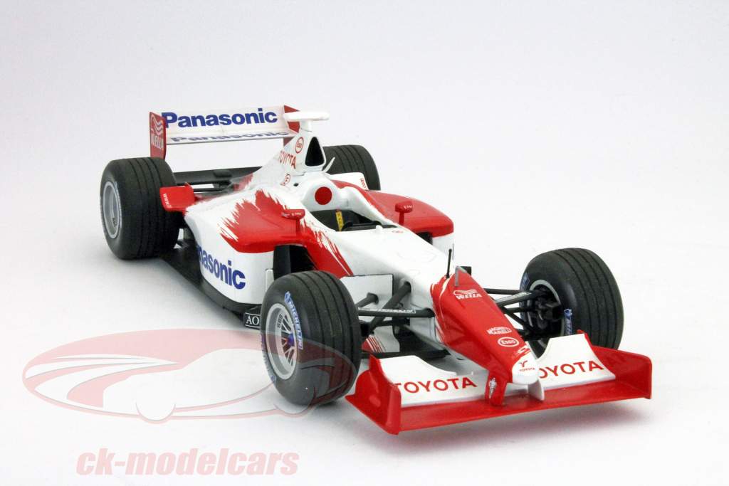 【ミニチャンプス　TOYOTA TF102 2002年　1/18】 Minichamps 1:18 Panasonic Toyota TF102 Promotional Showcar