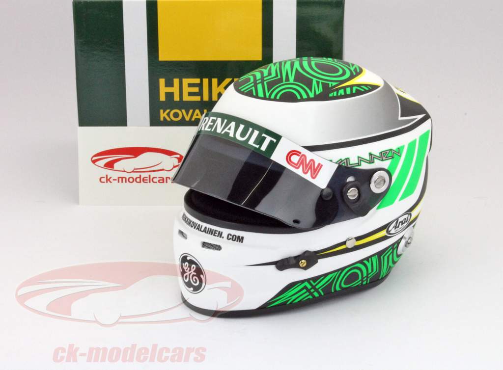 H.科瓦莱宁，凯特勒姆一级方程式测试头盔1:2贝尔