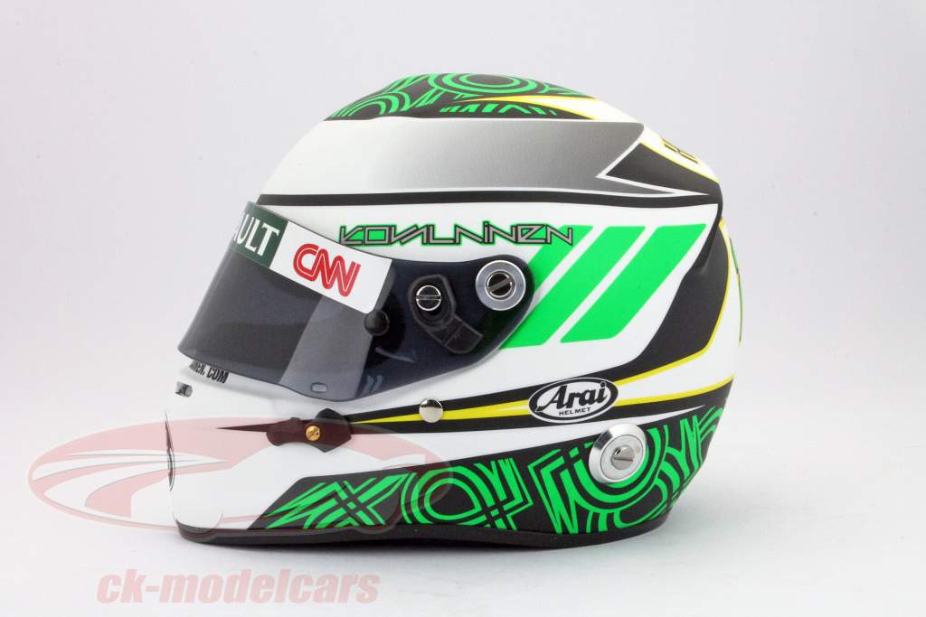 H.科瓦莱宁，凯特勒姆一级方程式测试头盔1:2贝尔