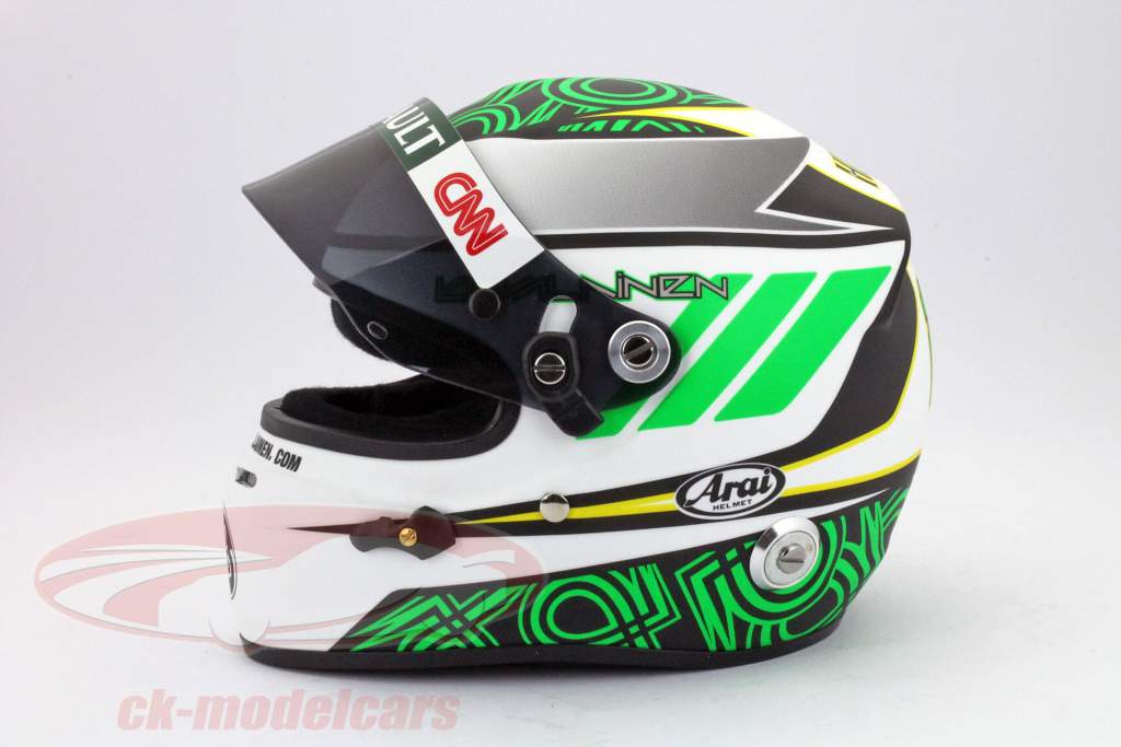 H.科瓦莱宁，凯特勒姆一级方程式测试头盔1:2贝尔