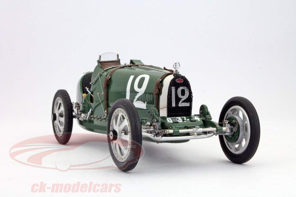 布加迪Type 35 GP的国家颜色绿工程CMC 1:18