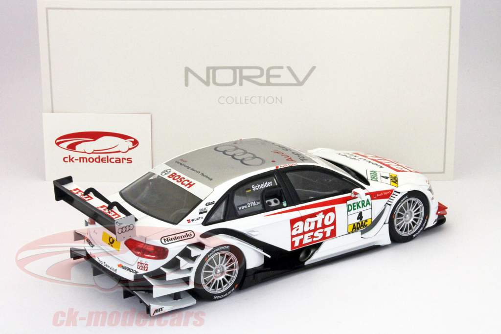 Timo Scheider Audi A4 #4 DTM 2011 Auto Test 1:18 Norev