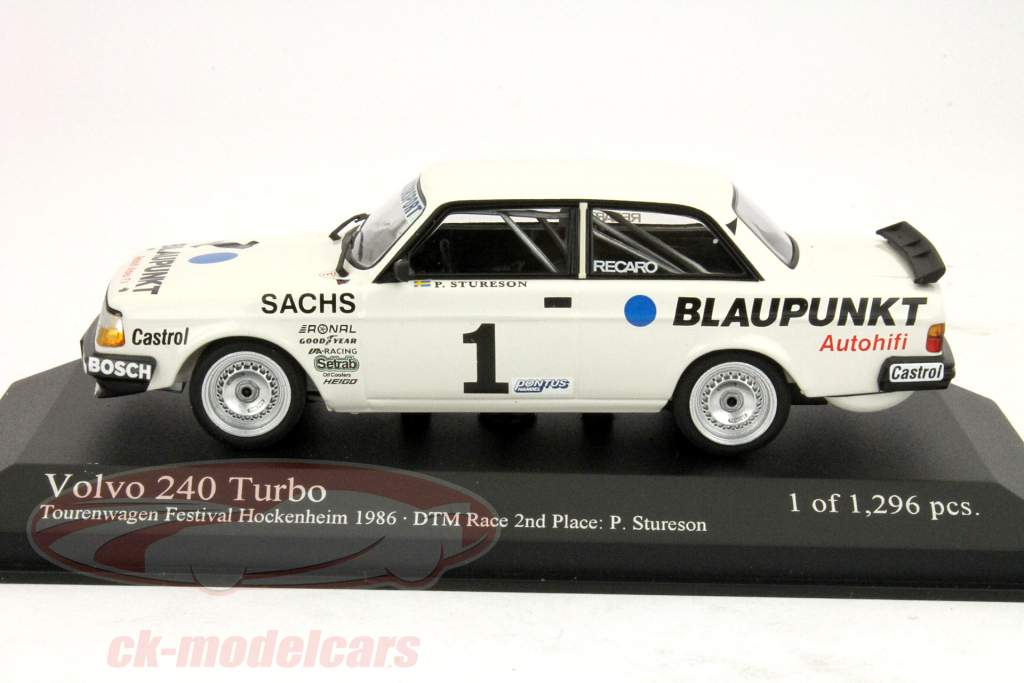 Minichamps 1:43 P. Stureson Volvo 240 Turbo DTM Hockenheim
