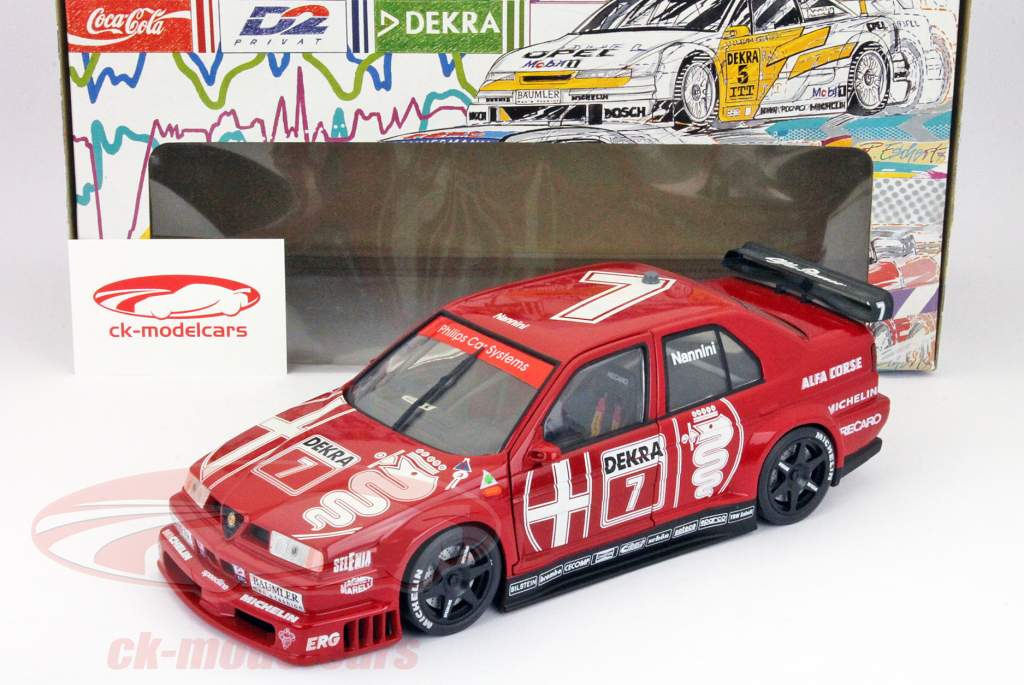 特価 MINICHAMPS 1/18 アルファロメオ 155V6 TI #15 Minichamps 1:18 A. Nannini Alfa Romeo 155 V6 TI #7 Alfa