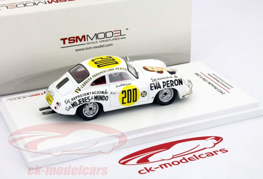 Porsche 356 #200 Carrera Panamericana 1953 1:43 TrueScale