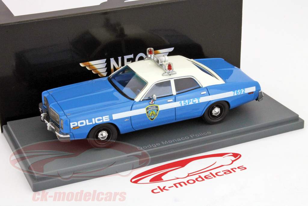 警察ダッジモナコ1:43ネオ