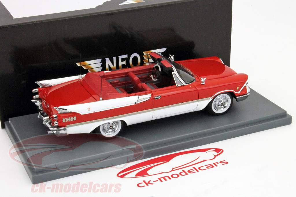 道奇定制皇家蓝瑟可换股红1:43新